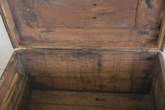 Hand Cut Dovetail Chestnut Trunk Restoration